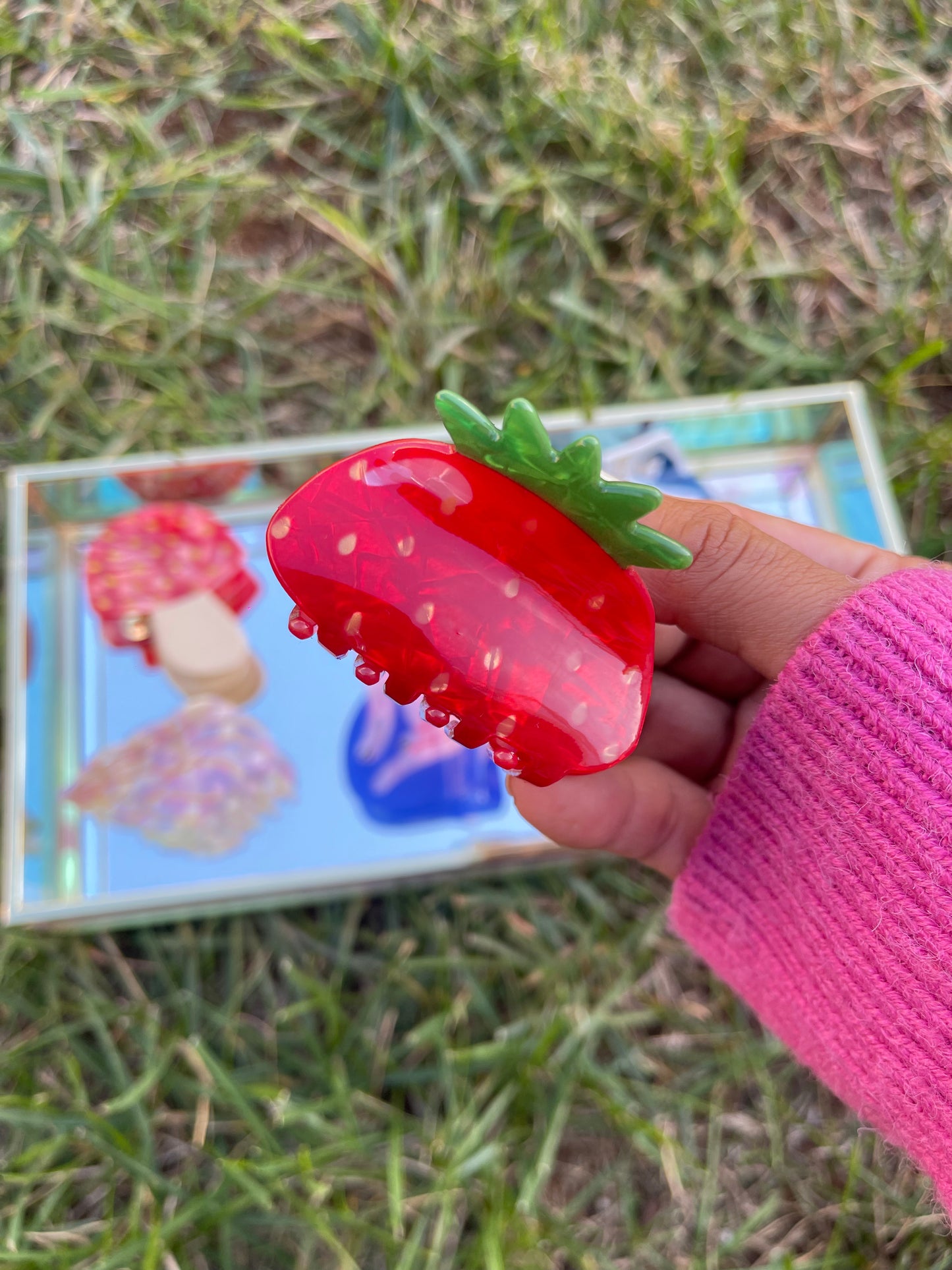 Strawberry Hair Claw