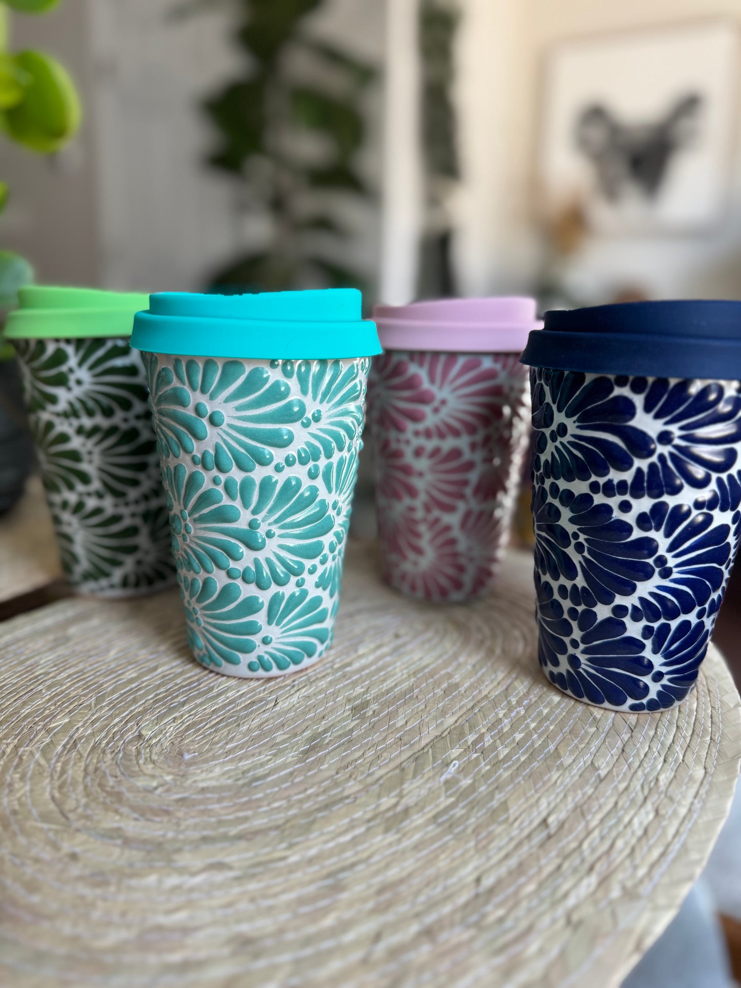 Talavera Pottery Collection Mugs