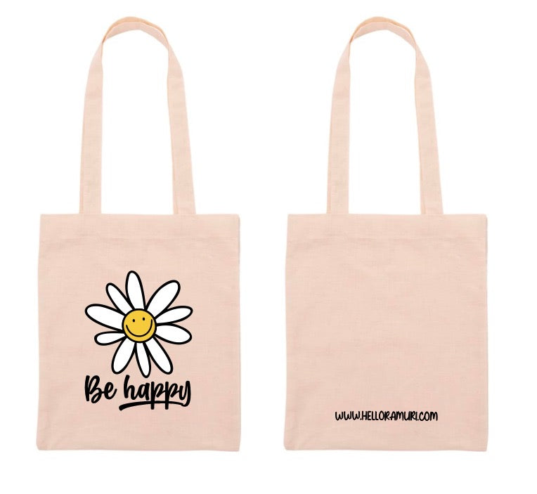 Be Happy Tote Bag