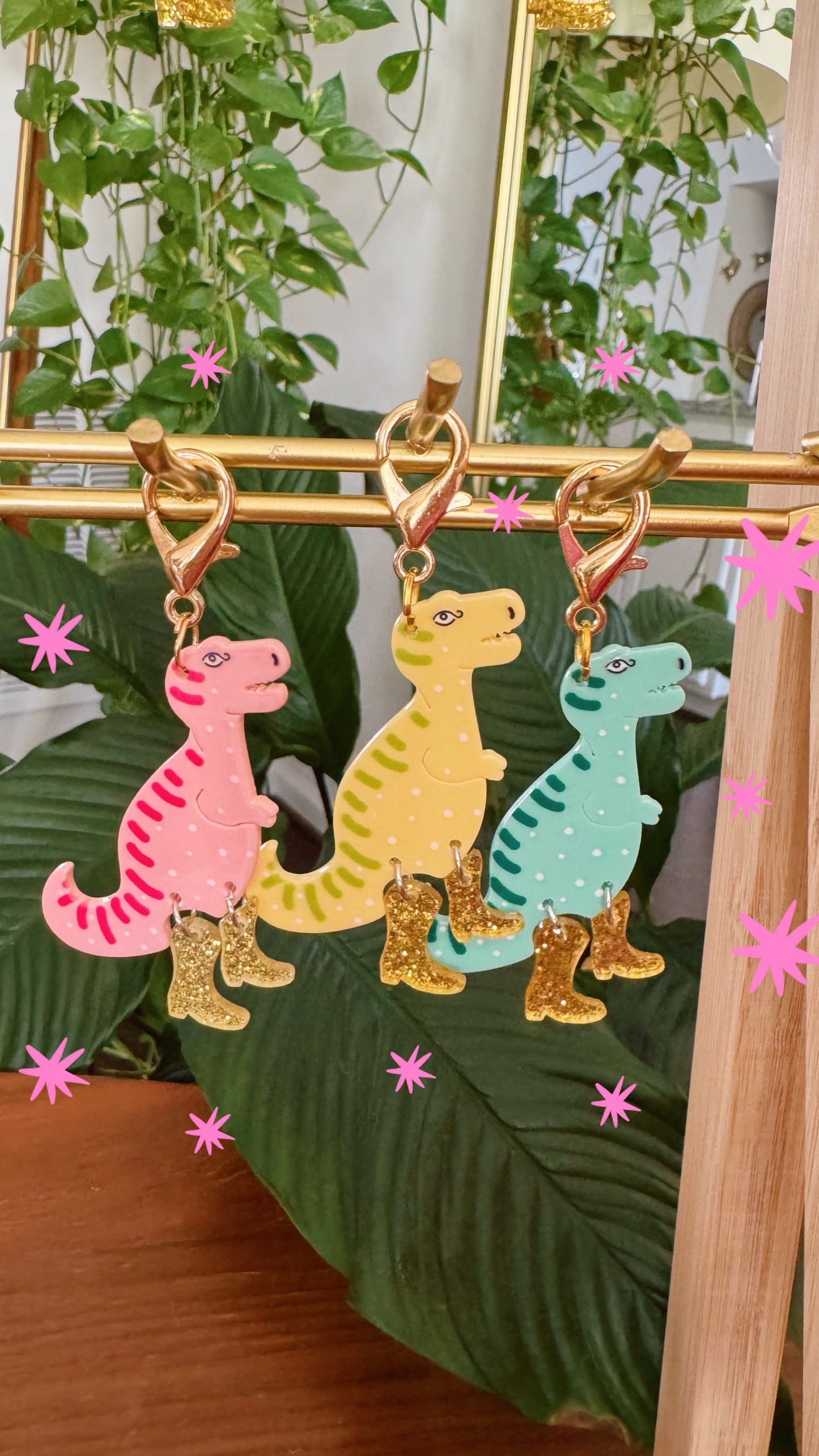 Dinosaur Keychain