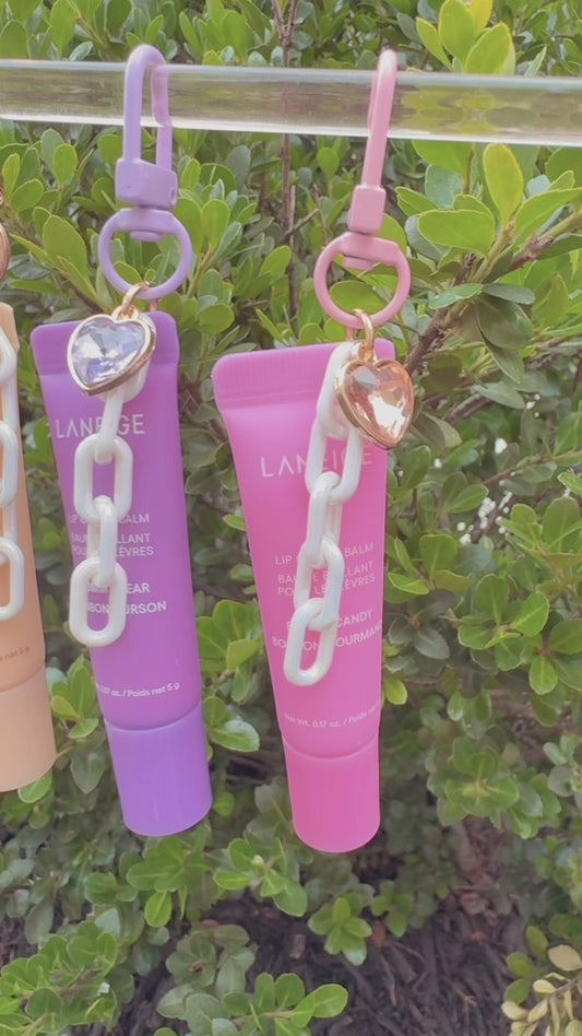 Lip Balm Keychains /Bag Charms