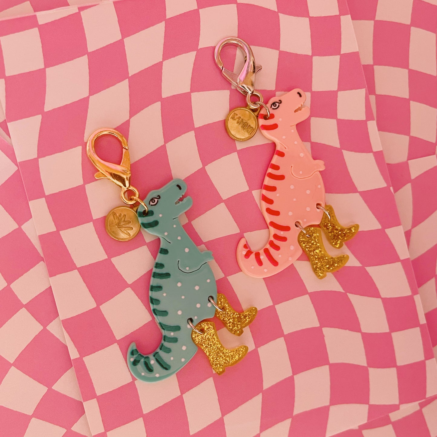 Dinosaur Keychain