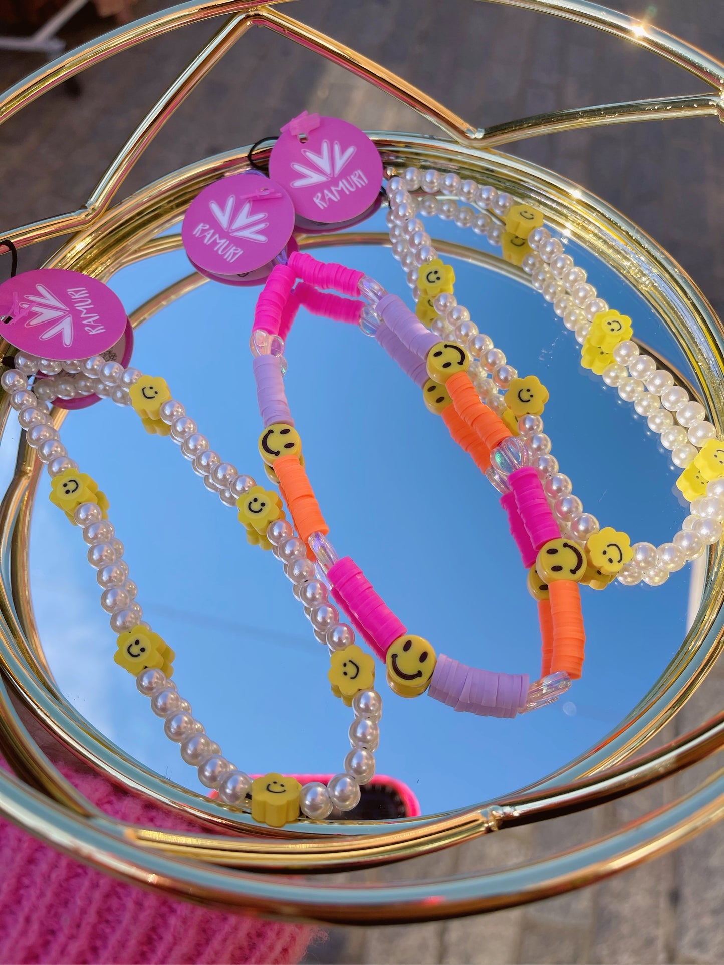 Smiley Face Phone Straps