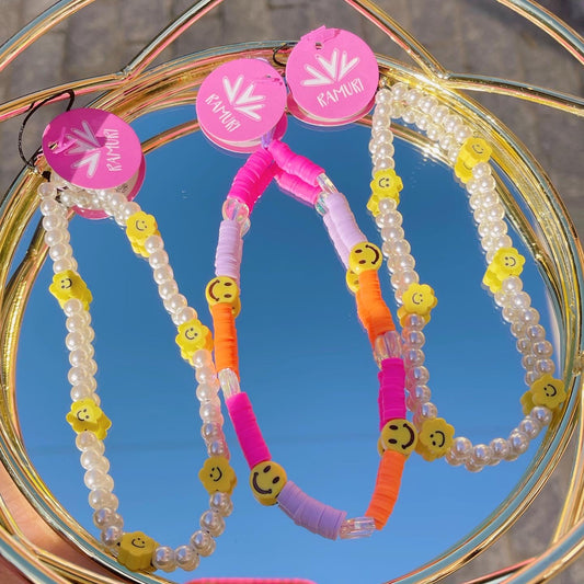 Smiley Face Phone Straps