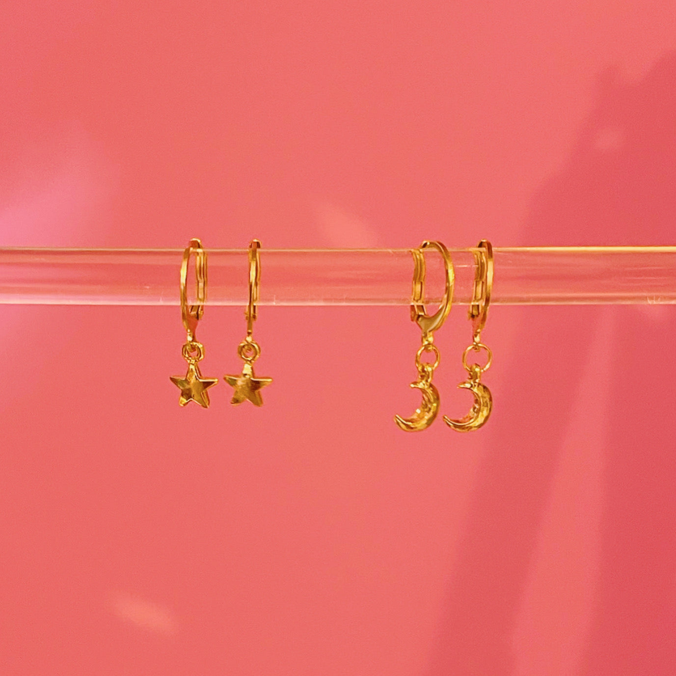 Star & Moon Earrings