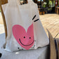 Happy Heart Tote Bag