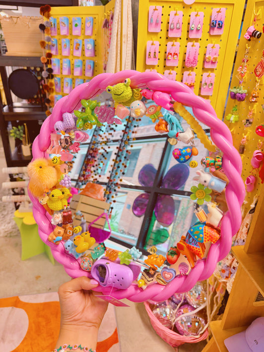 Handcrafted Trinket Mirror
