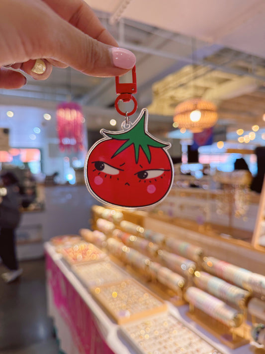 Metro card / Tomato / olive Keychains