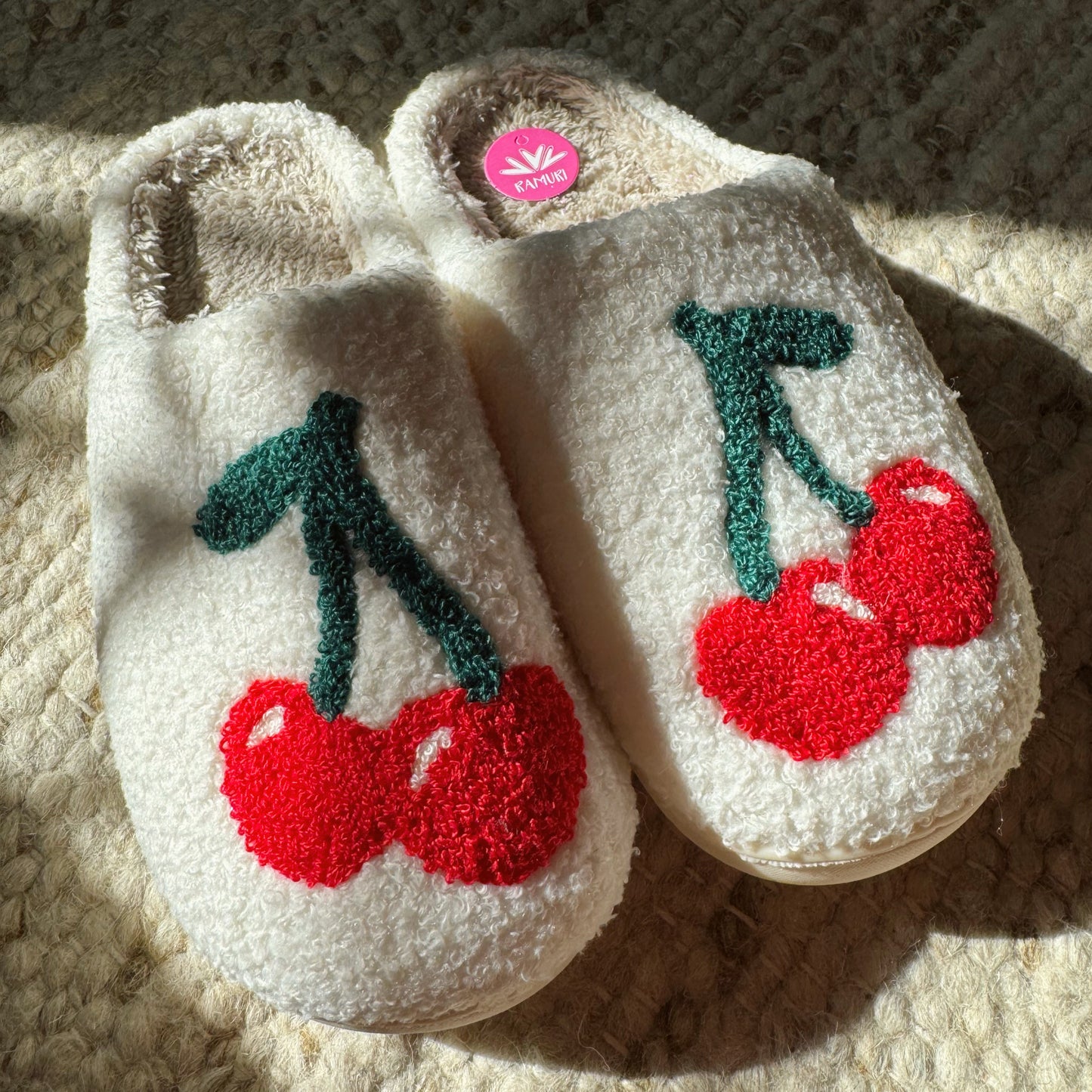 Cherry Slippers