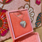 Heart Locket Necklace – Silver & Gold