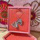 Heart Locket Necklace – Silver & Gold