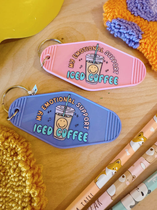 Iced Coffee Keychain