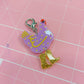 Hen keychain