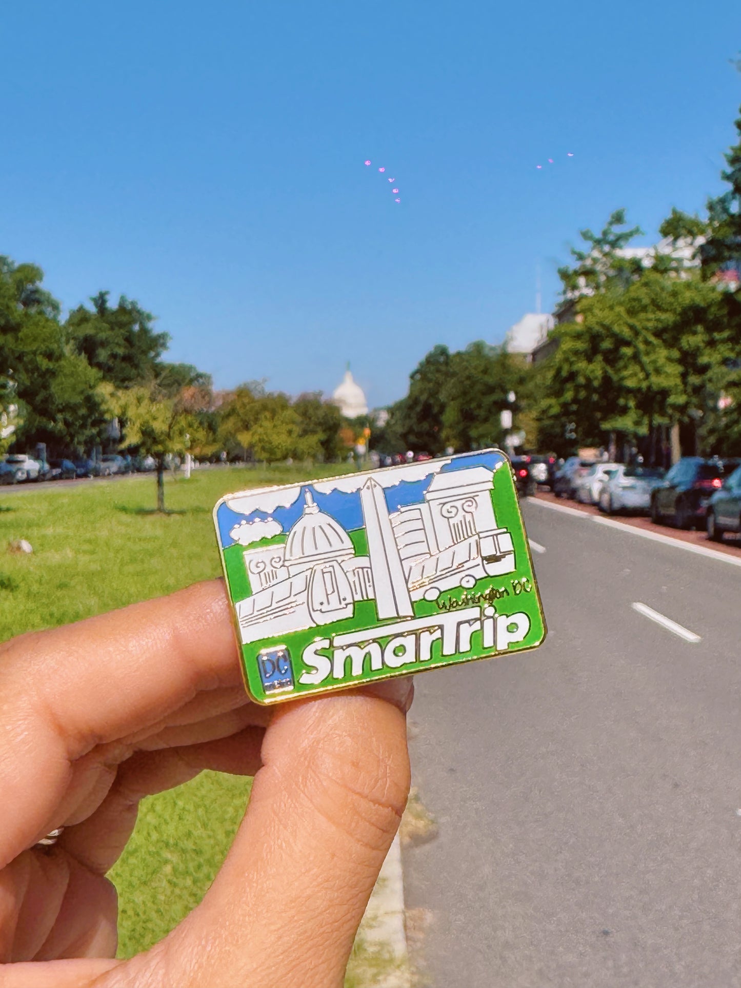 Metro card Washington DC DMV