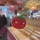 Metro card / Tomato / olive Keychains