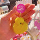 Chick keychains