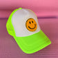 Smiley Face Trucker Hats