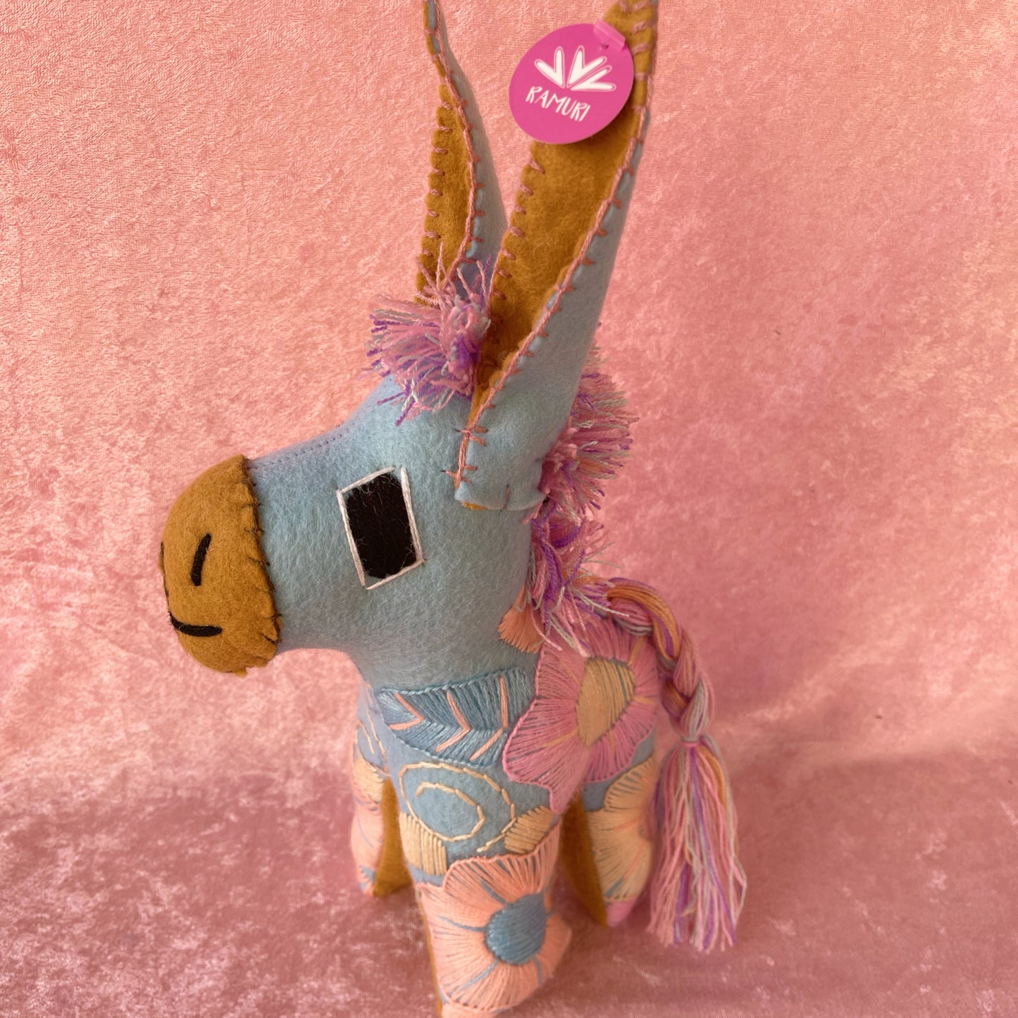 Pastel Donkey Doll