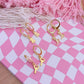 Boot & key & Bear Earrings